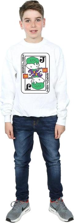 Produktbild Chibi Joker Playing Card Sweatshirt Jungen (152, 158)