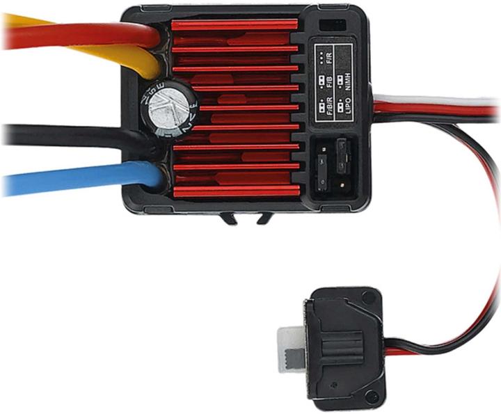 Image du produit Hobbywing Régulateur QuicRun 1060 Brushed prise en T 60A pour 1:10
