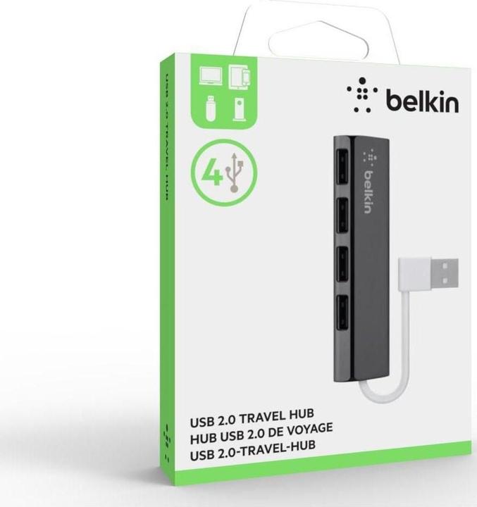 Actual product image Belkin F4u042bt (USB-A, 4 Ports)