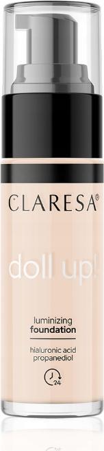 Claresa Doll Up Illuminating Face Foundation 03 Light Medium 34G (03 Light Medium 34G)