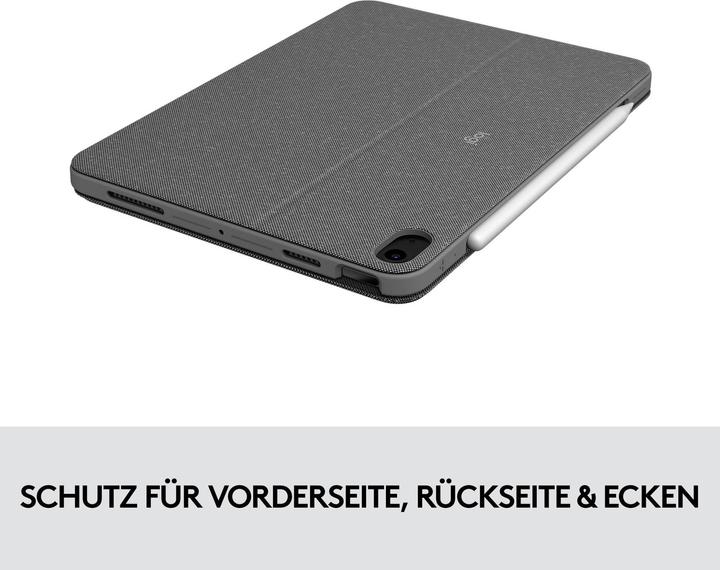 Produktbild Logitech Combo Touch (CH, iPad Air 2020 (4. Gen), iPad Air 2022 (5. Gen))