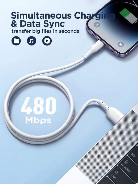 Produktbild Joyroom USB C — Lightning (1 m, USB 3.0)