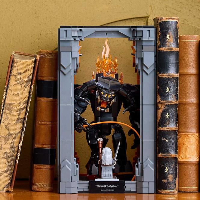 Produktbild LEGO Der Herr der Ringe: Balrog™ Bücherstütze (10367, LEGO Lord of the Rings)