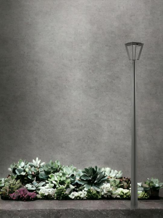 Immagine prodotto Les Jardins Lampada da terra solare Metro Wireless 500 lumen (500 lm)