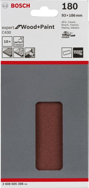 Image du produit Bosch Professional Zubehör Expert en bois et en peinture (180)