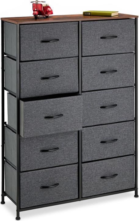 Actual product image Relaxdays Chest of drawers (85.5 x 30 x 120 cm)