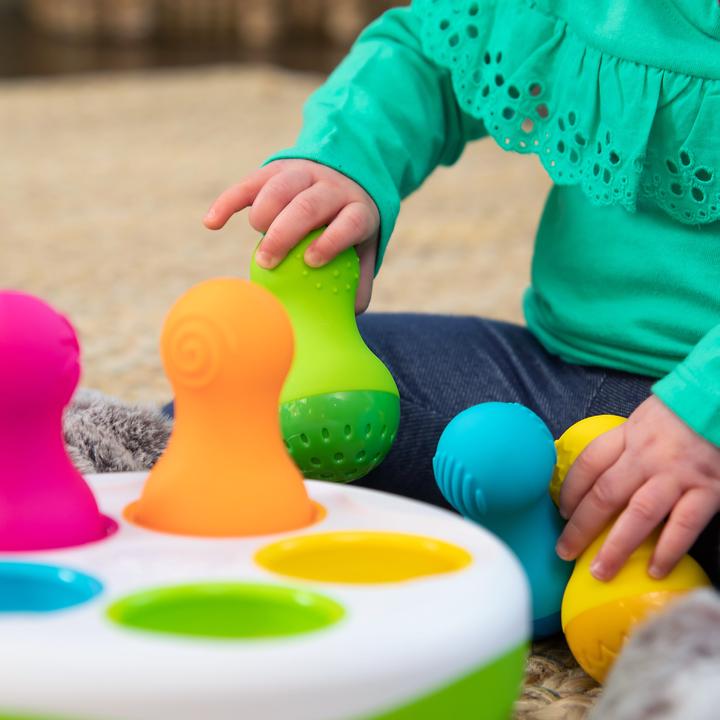 Actual product image Fat Brain Toys SpinnyPins