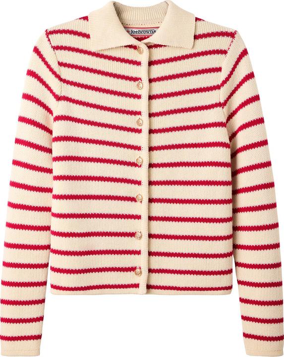 Immagine prodotto Joe Browns Striped Collared Cardigan (42)