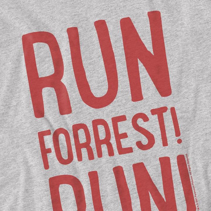 Image du produit Forrest Gump - T-shirt RUN FORREST! RUN - Homme (4XL)