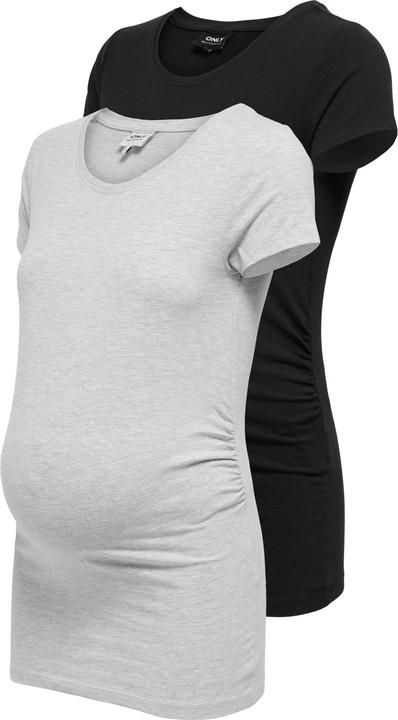 Immagine prodotto Only Maternity Maglietta Mum 2-Pack Basic (XXL)