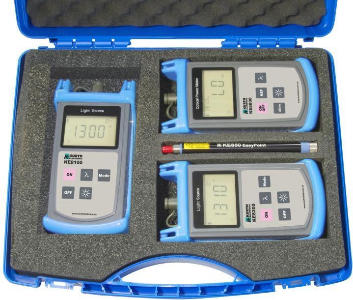 Actual product image Kurth KE8083 Optische Verlustprüfgeräte (OLTS)