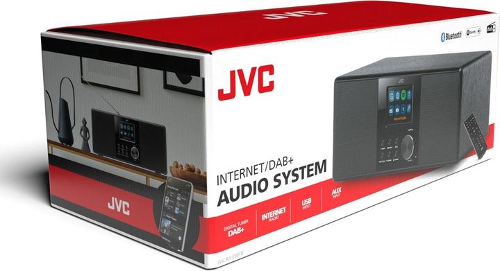 Produktbild JVC RAE981B (FM, AM, DAB, DAB+, Bluetooth, WLAN)