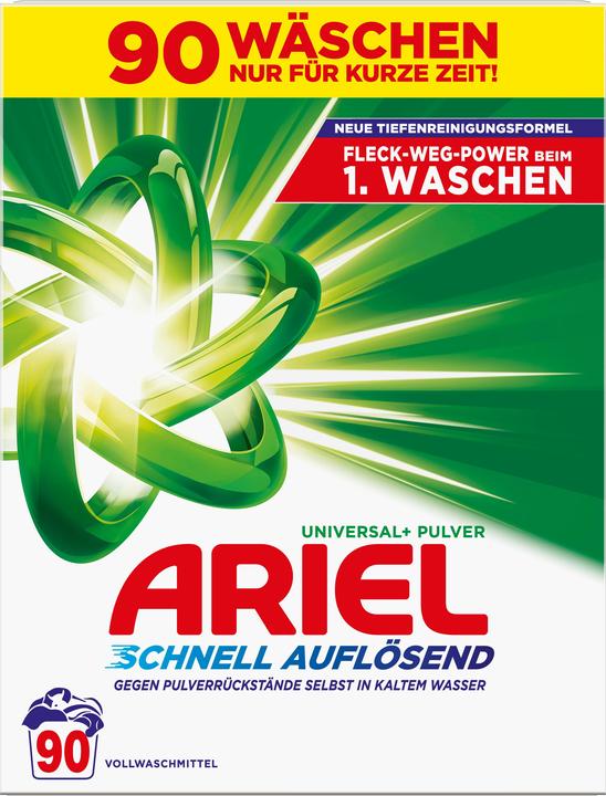 Produktbild Ariel Universal+ (90 Waschgänge, Pulver)