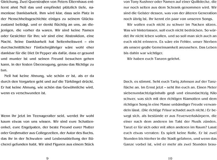 Nährwerte und Zutaten Two Boys Kissing – Jede Sekunde zählt (Deutsch, David Levithan, 2024)