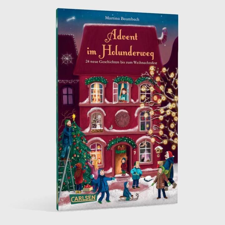 Produktbild Advent im Holunderweg - 24 neue Geschichten bis zum Weihnachtsfest (Martina Baumbach, Verena Körting, Deutsch)