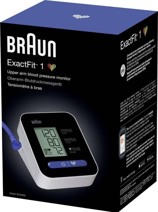Actual product image Braun BUA 5000 ExactFit (Blood pressure monitor upper arm)