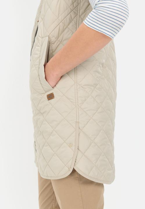 Actual product image Camel Active Long quilted waistcoat in recycled polyester (48)