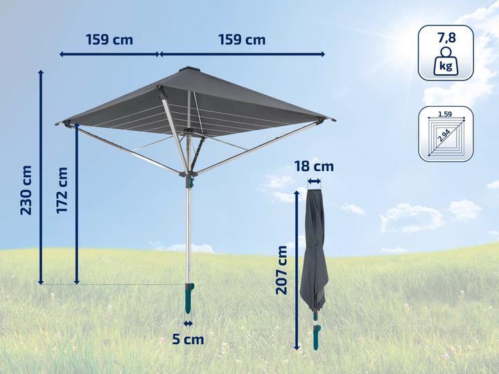 Produktbild Leifheit Wäscheschirm LinoProtect 400 (40 m)