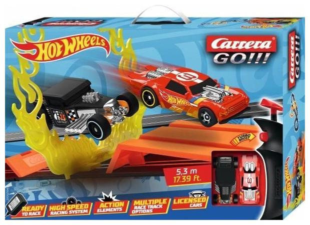 Produktbild Carrera 20062564 - GO!!! Hot Wheels 5.3 Rennbahn