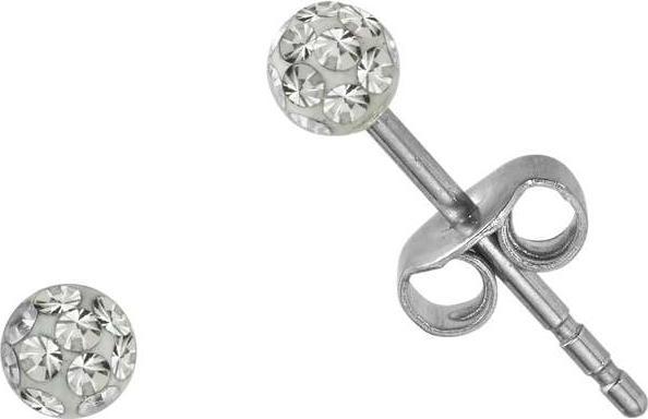 Image du produit Bijouteria Clous d'oreille (Acier inoxydable, Cristallin, Résine époxy, PVC)