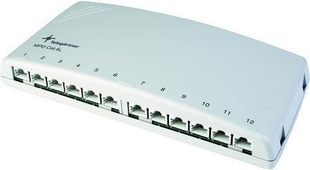 Actual product image Telegärtner Mini Distributor MPD12-H K Cat.6A