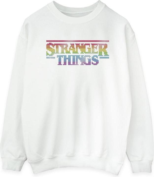 Image du produit Netflix - Sweat STRANGER THINGS RAINBOW DOT LOGO - Femme (XL)