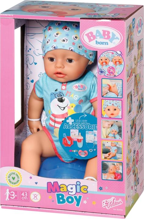 Actual product image Zapf Creation Zapf 834992 BABY born Magic Boy 43cm