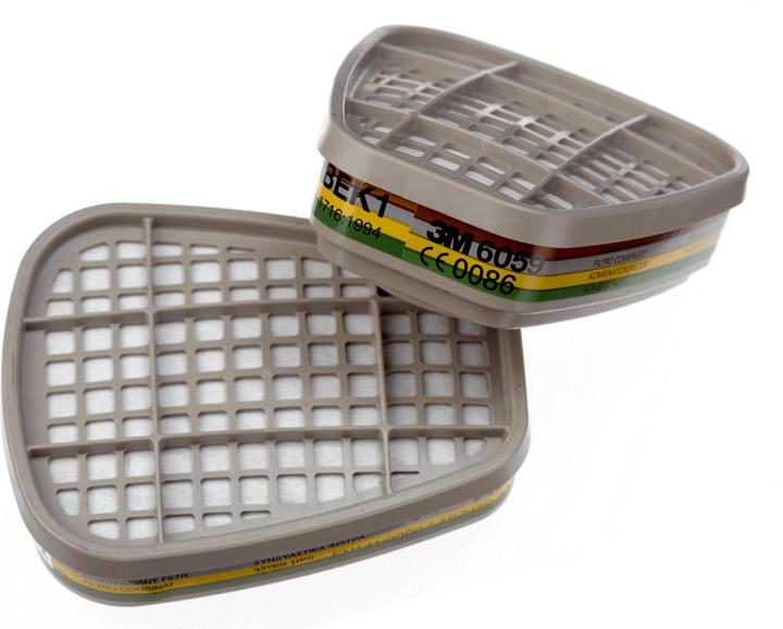 3M Gas- und Kombifilter 6059 (ABEK1, 8 x)