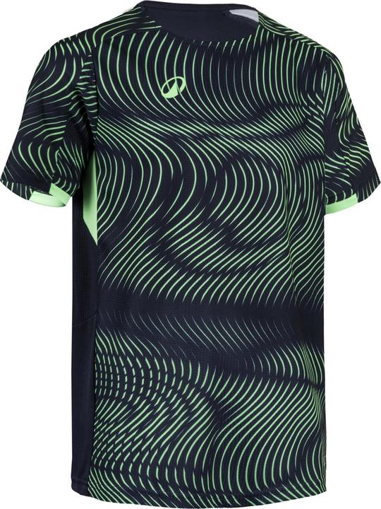 Produktbild Kipsta Kids' Football Shirt Club Wavy - Black/Green (10, 11, 12)