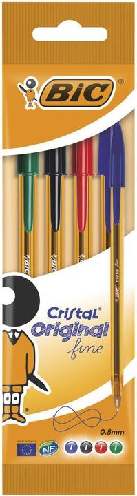 Bic Cristal Classic (Ordinati, 4 x)