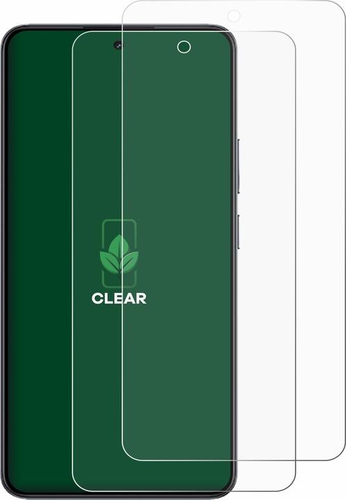 Actual product image ScreenLeaf Screen Protector sustainable Screen Protection, clear, anti-scratch (2 Piece, Xiaomi 14T)