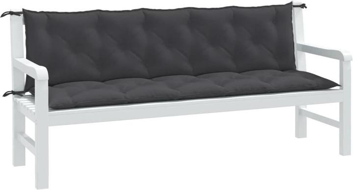Image du produit VidaXL Coussins de banc de jardin 2 pcs. tissu (180 x 50 x 7 cm)