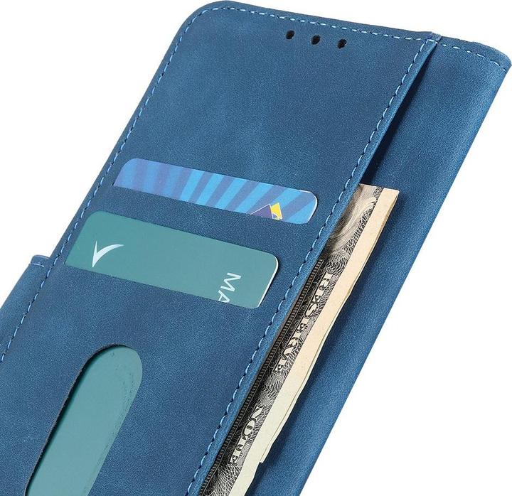 Actual product image Cover-Discount Xiaomi Redmi Note 11 / 11S - leather case cover blue (Xiaomi Redmi Note 11)