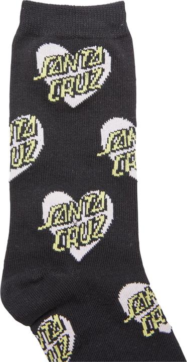 Actual product image Santa Cruz multicolour Heart Dot 2 Pack socks - 125589 (pack of 2, One size)