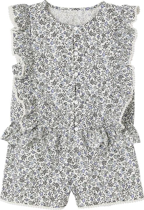 Actual product image Vertbaudet Festliches Mädchen-Set: Volantbluse & Shorts (92)