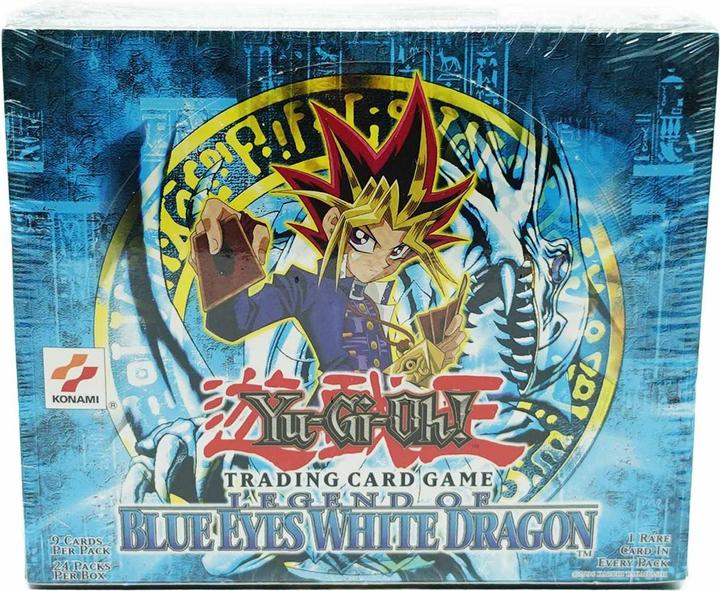 Actual product image Yu-Gi-Oh Legend of Blue Eyes White Dragon Booster Display 2nd US-Print (Sealed/OVP) -! - EN (English, Booster display)