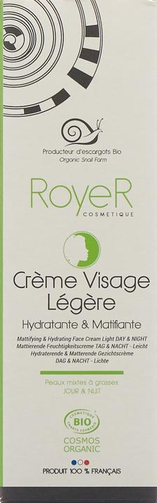 Image du produit Roye R crème pour le visage légère crème (50 ml, Crème de jour)