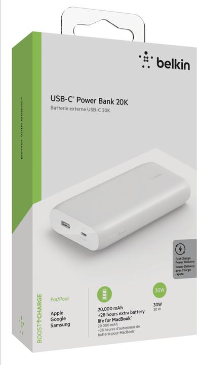 Actual product image Belkin Boost Charge (20000 mAh, 30 W, 74 Wh)