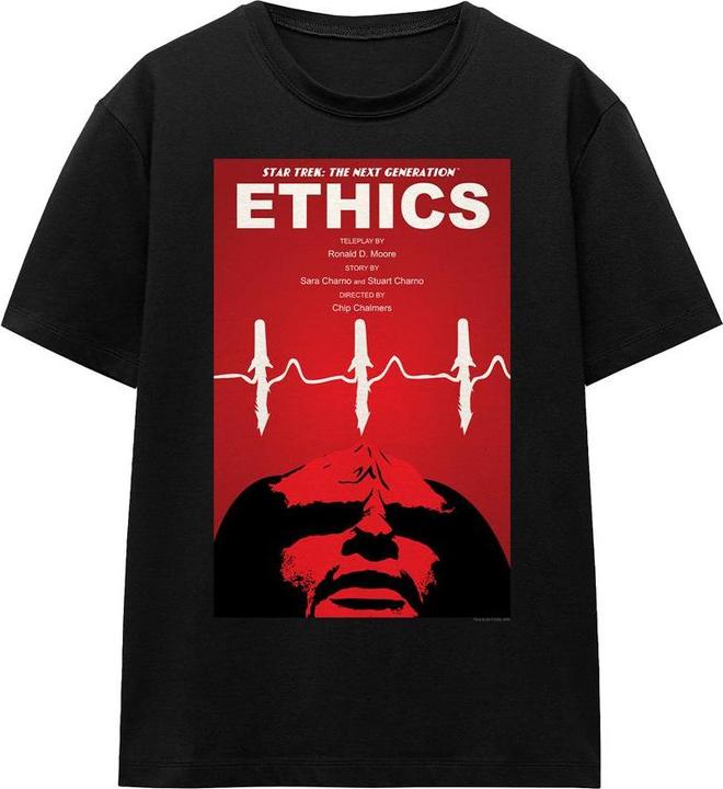 Actual product image Unisex Adult The Next Generation Season 5 Episode 16 T-Shirt (S)