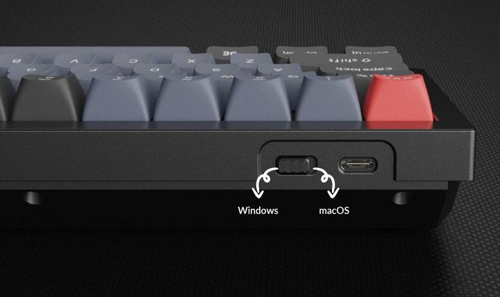 Produktbild Keychron Q2 Barebone Knob Version (Barebone, Kabelgebunden)