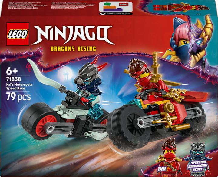 Produktbild LEGO Kais Motorradrennen (71838, LEGO Ninjago)