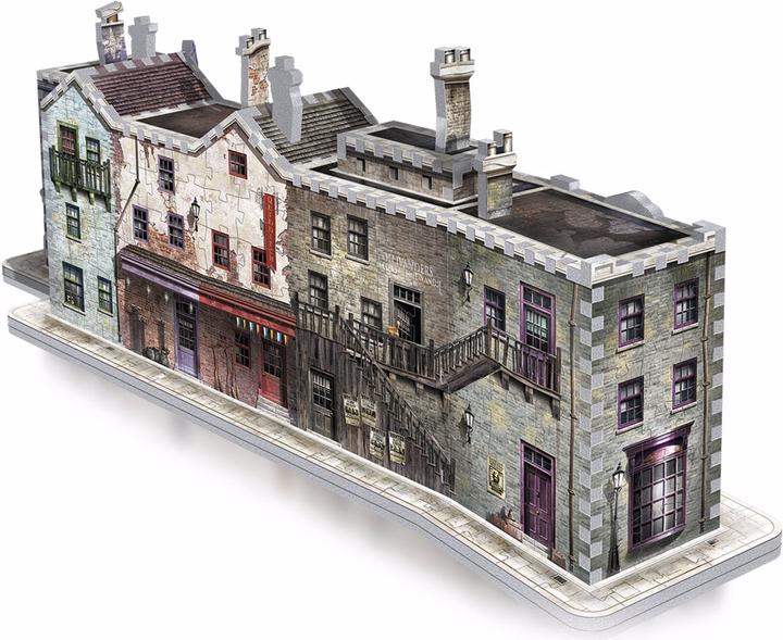 Actual product image Wrebbit 3D Harry Potter Diagon Alley - W01010 TAKTIK (450 pieces)
