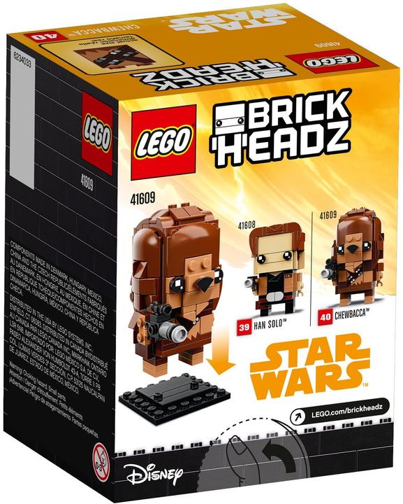 Produktbild LEGO Chewbacca (41609, LEGO Brickheadz)