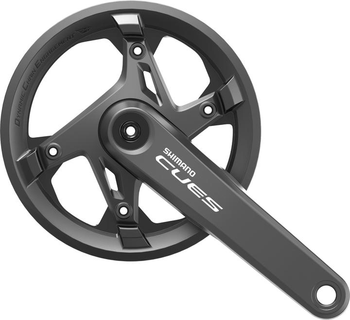 Productafbeelding Shimano Crankstel CUES FC-U6000 170 mm 40 tands broekbeschermer (170 mm)