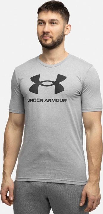 Image du produit Under Armour Sportstyle Logo T-shirt gris homme 1382911 035 M (35)