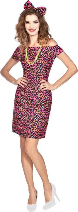 Image du produit Amscan Costume femme léopard sauvage des années 80 (W36/L38)
