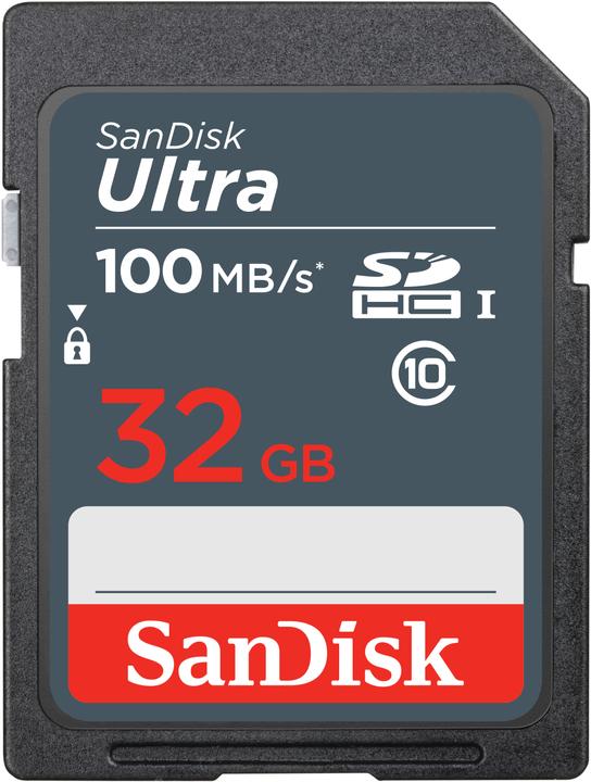Immagine prodotto SanDisk Ultra (32 GB, SDHC, U1, UHS-I)