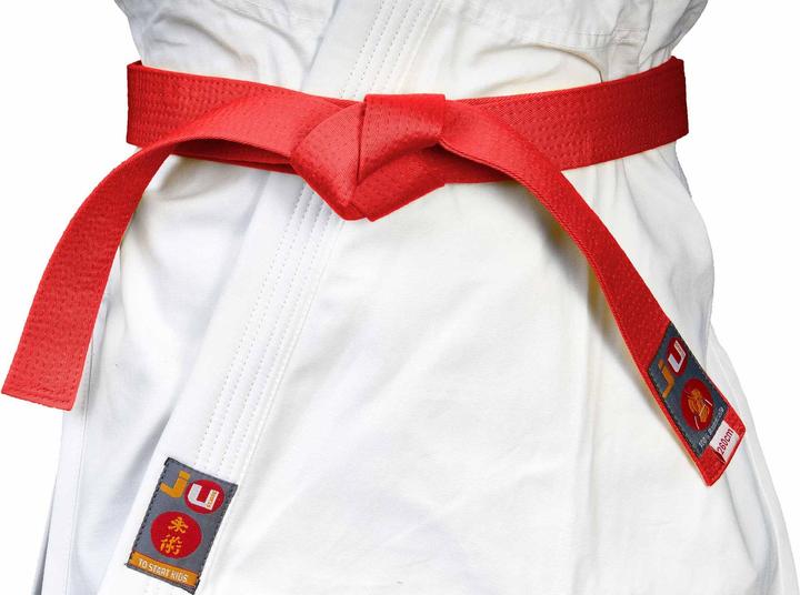 Actual product image Ju-Sports Budo belt red