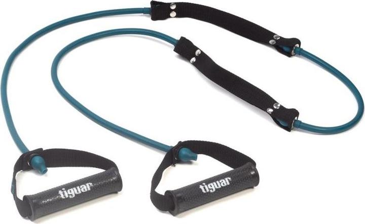 Immagine prodotto Tiguar Banda elastica Double Tube (colore: blu - resistenza media) (Medio)