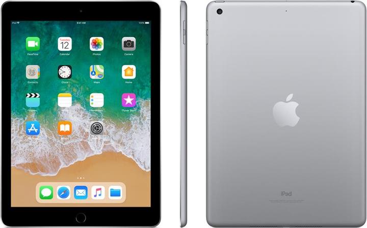 Produktbild Apple iPad (2018) (nur WLAN, 9.70", 32 GB, Space Gray)